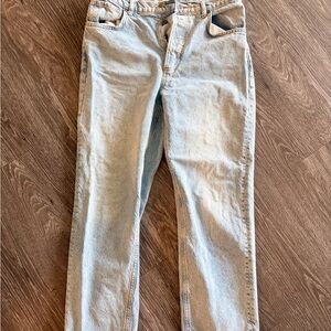 We The Free Light Blue Straight Jeans